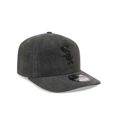 Chicago White Sox Black Pigment Dye 19TWENTY Snapback Hat