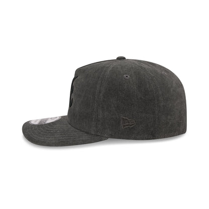 Atlanta Braves Black Pigment Dye 19TWENTY Snapback Hat