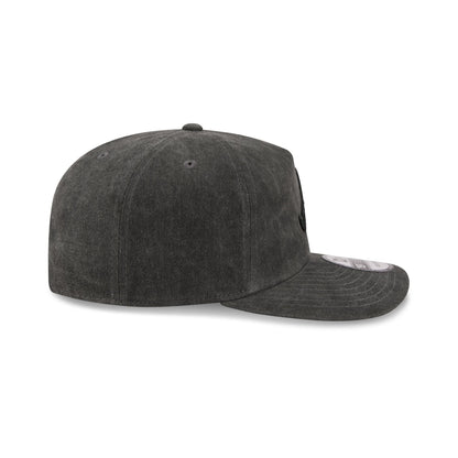 Atlanta Braves Black Pigment Dye 19TWENTY Snapback Hat