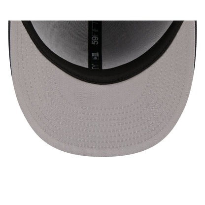 Alabama Crimson Tide Graphite Twill 59FIFTY Fitted Hat