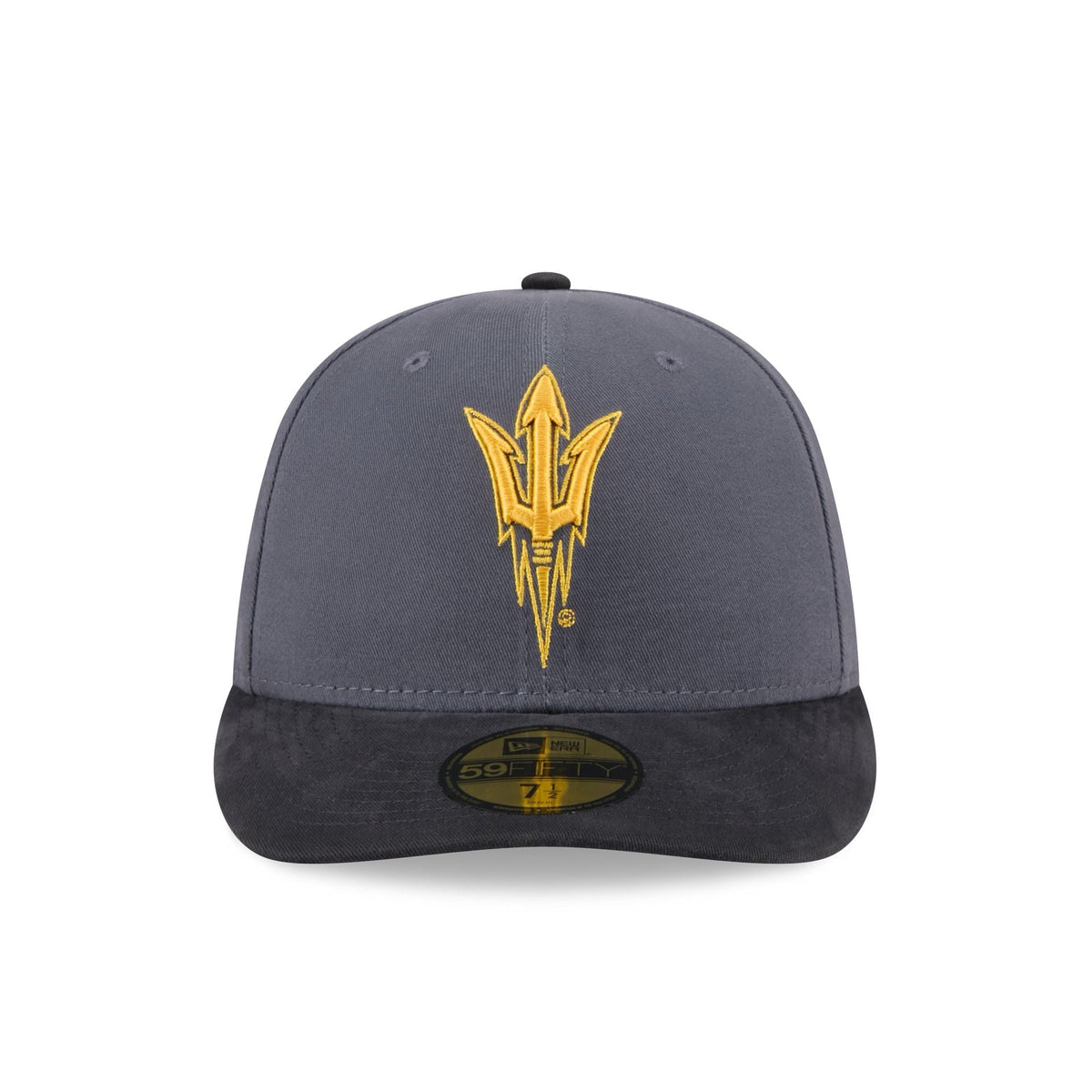 Arizona State Sun Devils Graphite Twill 59FIFTY Fitted Hat