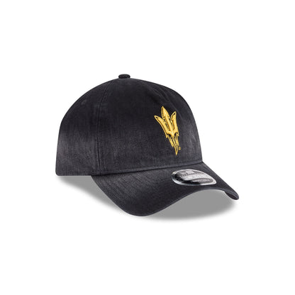 Arizona State Sun Devils Washed Black Denim 9FORTY A-Frame Unstructured Snapback Hat
