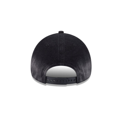 Boston Red Sox Washed Black Denim 9FORTY A-Frame Unstructured Snapback Hat