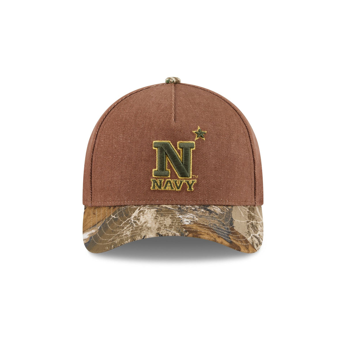 Navy Midshipmen Camo Twill 9FORTY M-Crown A-Frame Snapback Hat