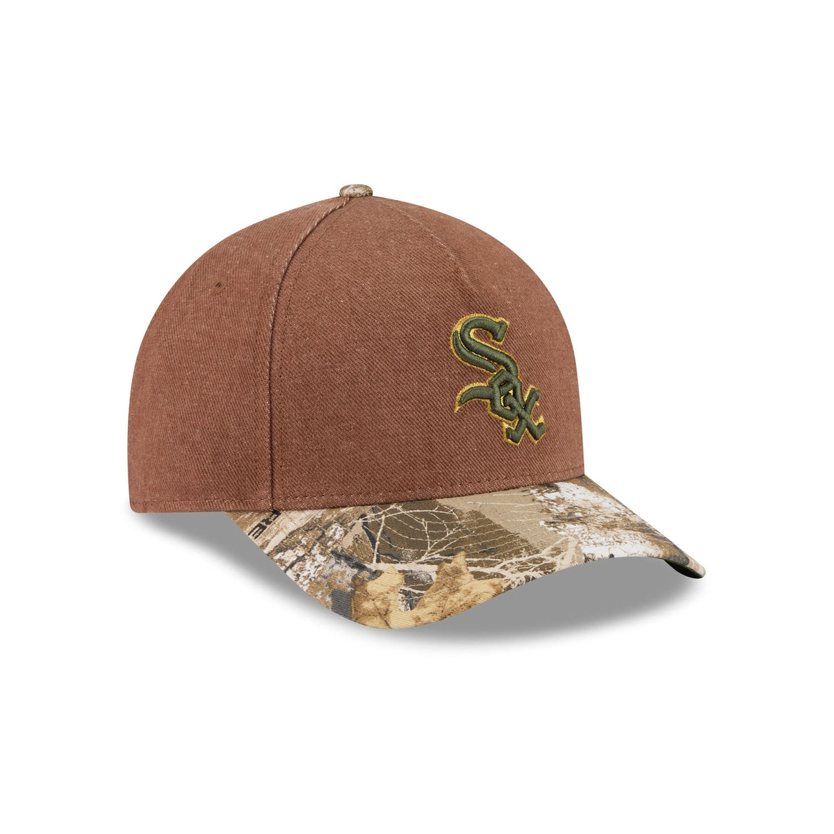 Chicago White Sox Camo Twill 9FORTY M-Crown A-Frame Snapback Hat