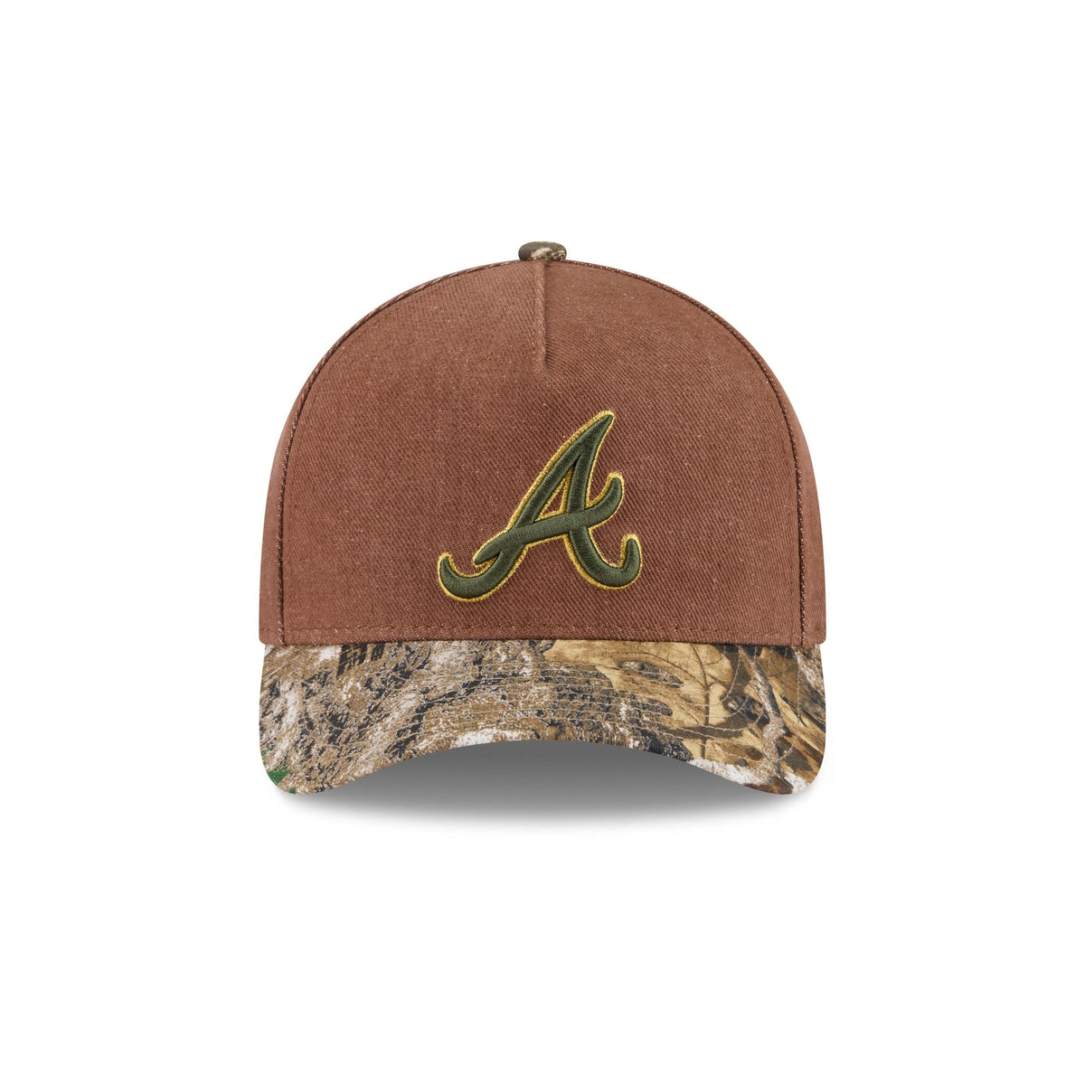 Atlanta Braves Camo Twill 9FORTY M-Crown A-Frame Snapback Hat