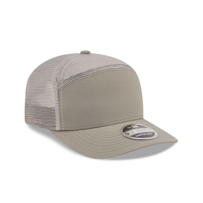 New Era Cap Gray Nylon Split Panel 9SEVENTY Trucker Hat