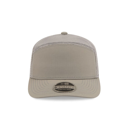 New Era Cap Gray Nylon Split Panel 9SEVENTY Trucker Hat