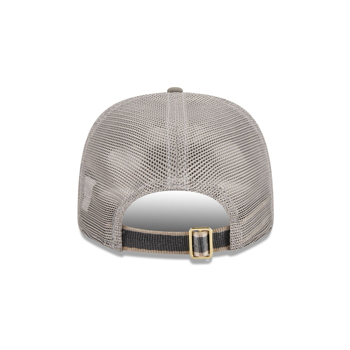 New Era Cap Gray Nylon Split Panel 9SEVENTY Trucker Hat