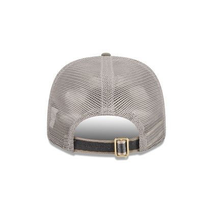 New Era Cap Gray Nylon Split Panel 9SEVENTY Trucker Hat