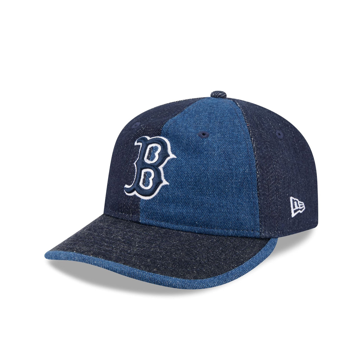 Boston Red Sox Multi-Panel Denim Retro Crown 59FIFTY Fitted Hat