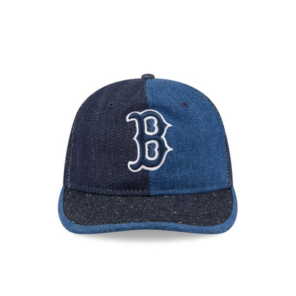 Boston Red Sox Multi-Panel Denim Retro Crown 59FIFTY Fitted Hat