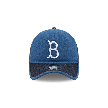 Brooklyn Dodgers Multi-Panel Denim 9FORTY A-Frame Unstructured Adjustable Hat