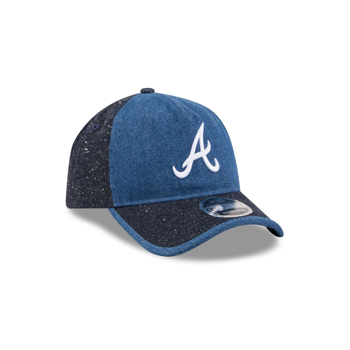 Atlanta Braves Multi-Panel Denim 9FORTY A-Frame Unstructured Adjustable Hat