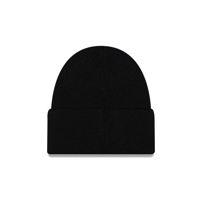 Atlanta Braves Cashmere Black Cuffless Knit Beanie Hat