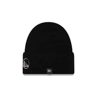 Golden State Warriors Cashmere Black Cuffless Knit Beanie Hat