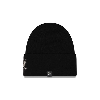 Anaheim Ducks Cashmere Black Cuffless Knit Beanie Hat