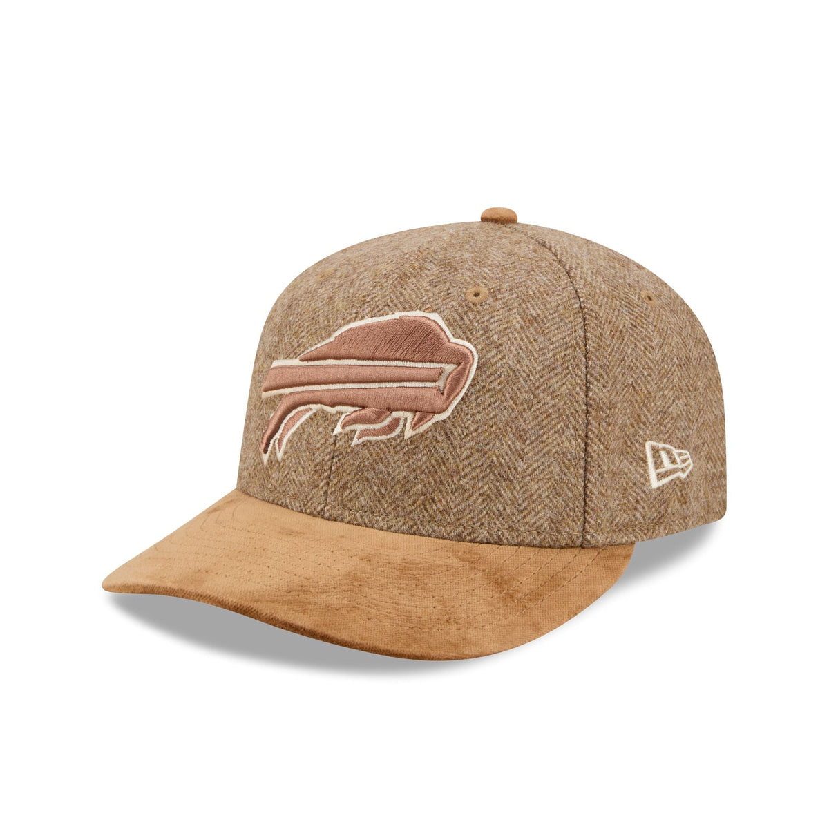 Buffalo Bills Moon Brisbane Moss Brown Visor 59FIFTY Fitted Hat