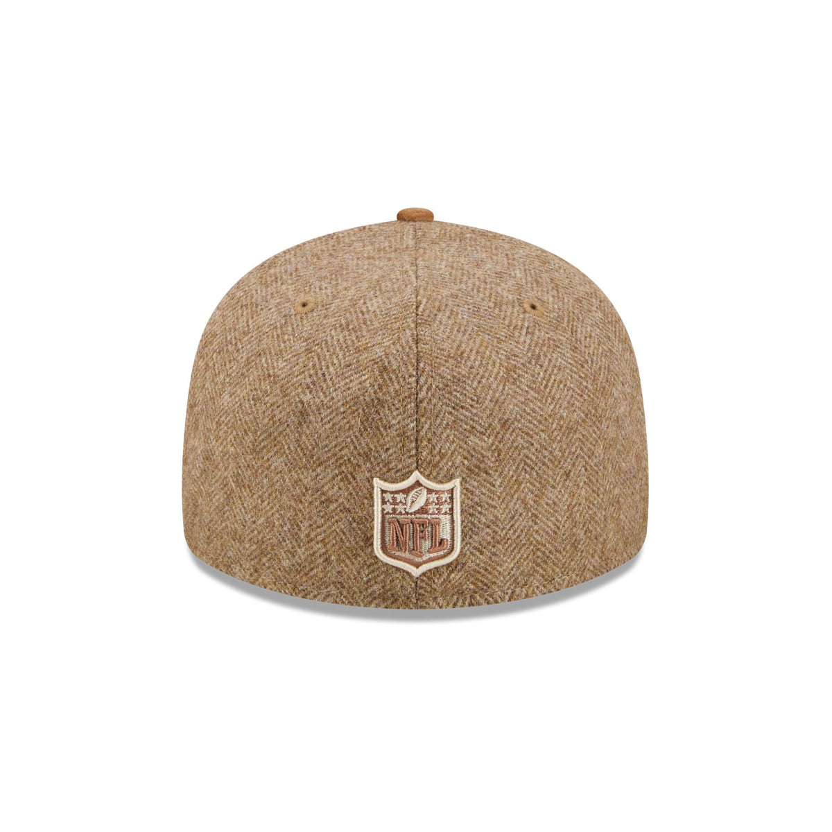 Detroit Lions Moon Brisbane Moss Brown Visor 59FIFTY Fitted Hat