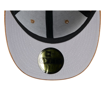 Arizona Diamondbacks Moon Brisbane Moss Brown Visor 59FIFTY Fitted Hat