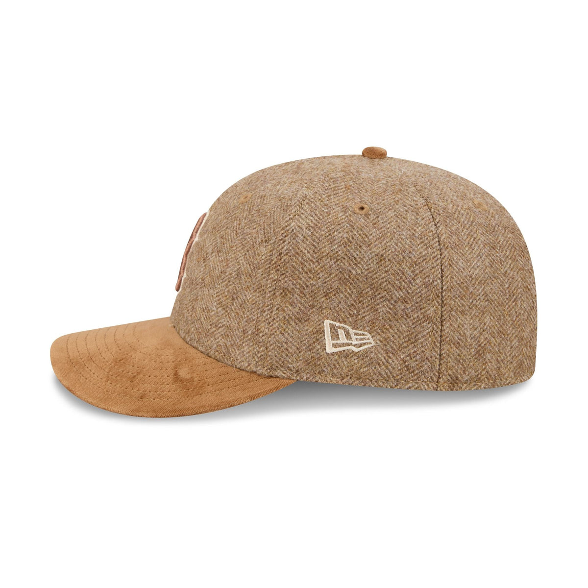 Boston Red Sox Moon Brisbane Moss Brown Visor 59FIFTY Fitted Hat
