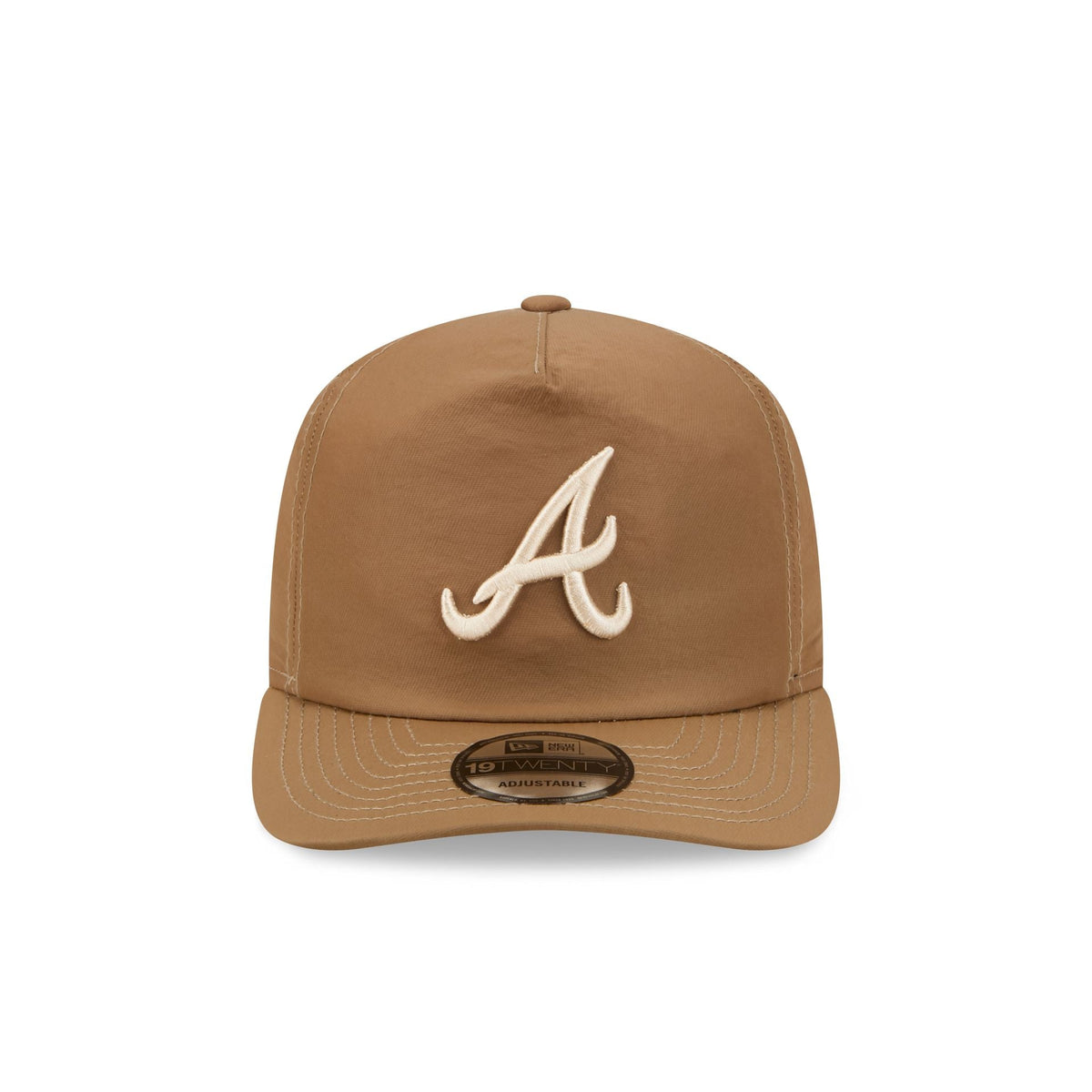 Atlanta Braves Nylon Brown 19TWENTY Adjustable Hat