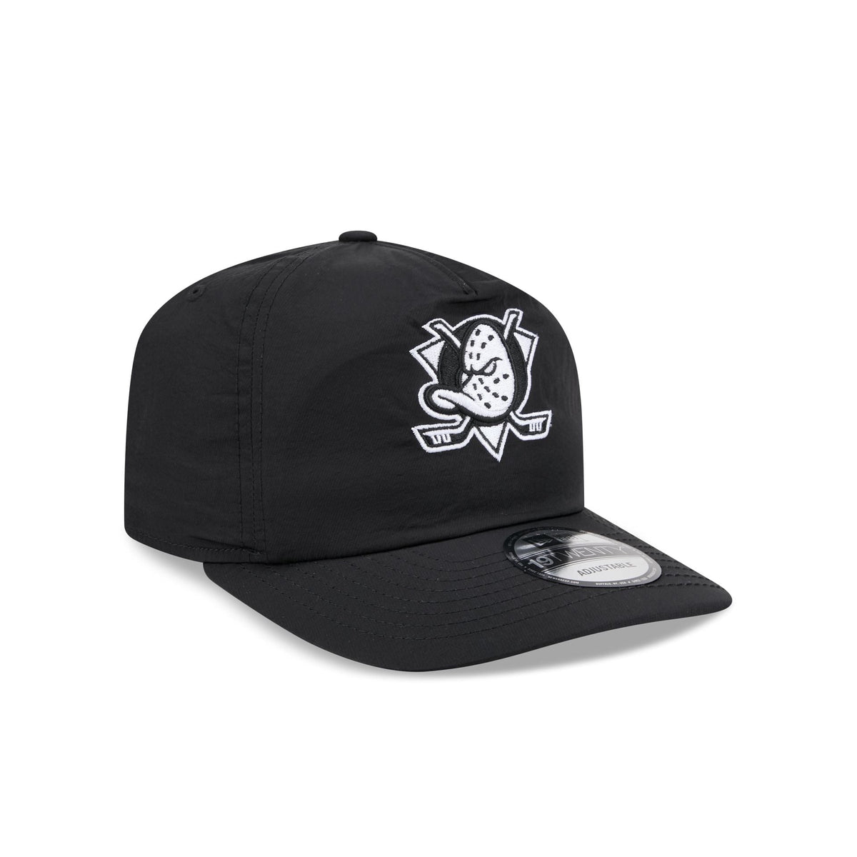 Anaheim Ducks Nylon Black 19TWENTY Adjustable Hat
