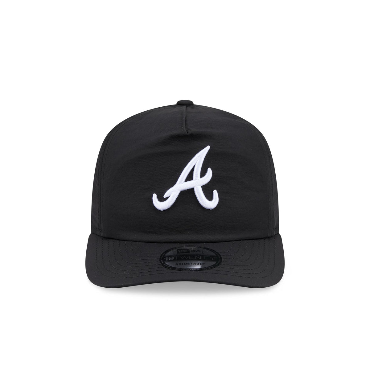 Atlanta Braves Nylon Black 19TWENTY Adjustable Hat