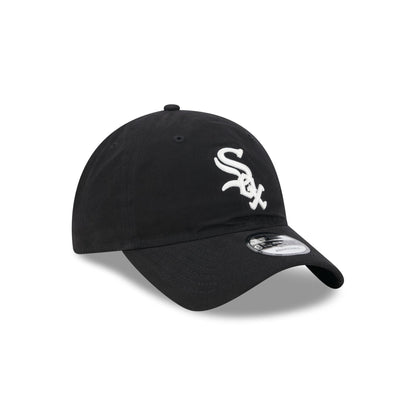Chicago White Sox Nylon Black 9TWENTY Adjustable Hat