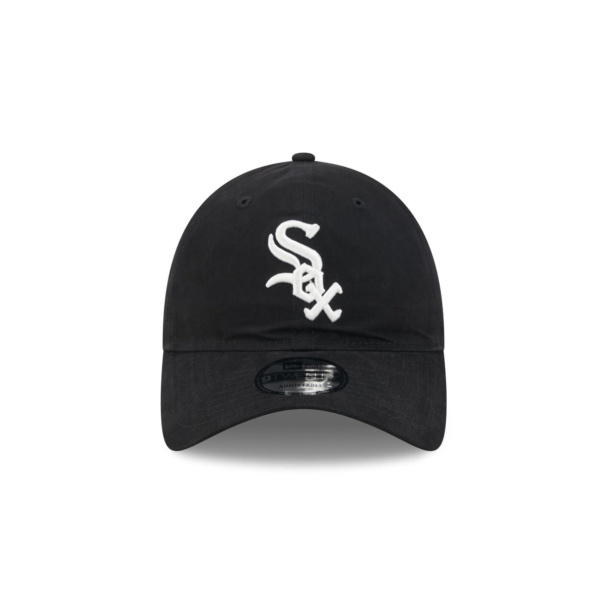 Chicago White Sox Nylon Black 9TWENTY Adjustable Hat