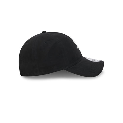 Chicago White Sox Nylon Black 9TWENTY Adjustable Hat