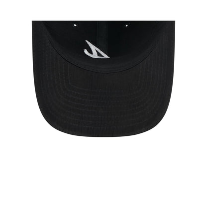 Atlanta Braves Nylon Black 9TWENTY Adjustable Hat