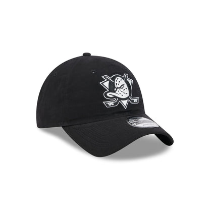 Anaheim Ducks Nylon Black 9TWENTY Adjustable Hat