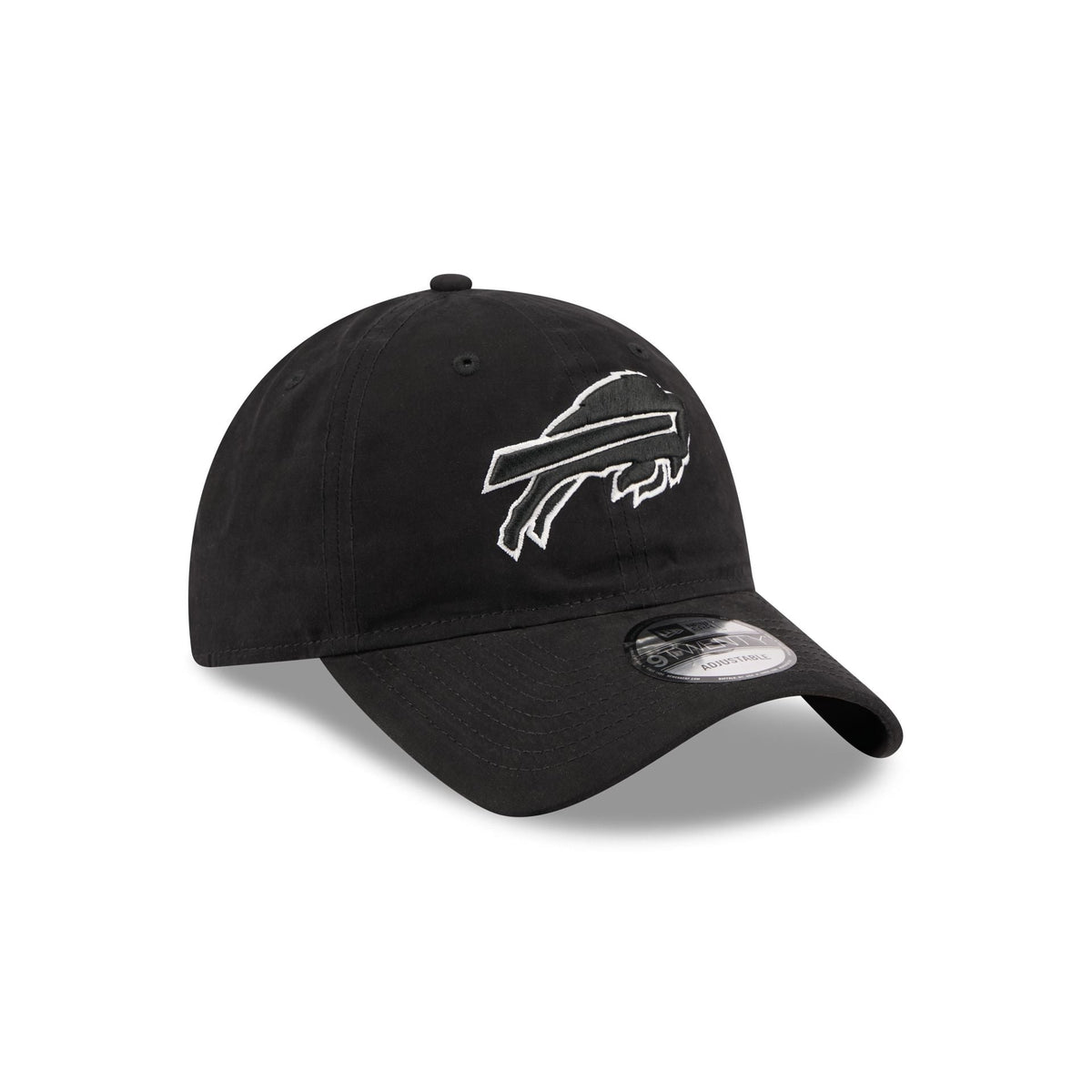 Buffalo Bills Nylon Black 9TWENTY Adjustable Hat