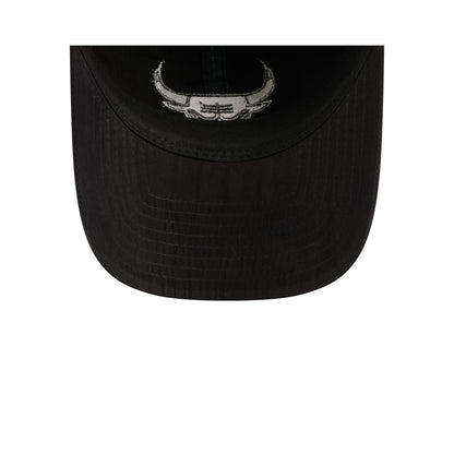 Chicago Bulls Nylon Black 9TWENTY Adjustable Hat