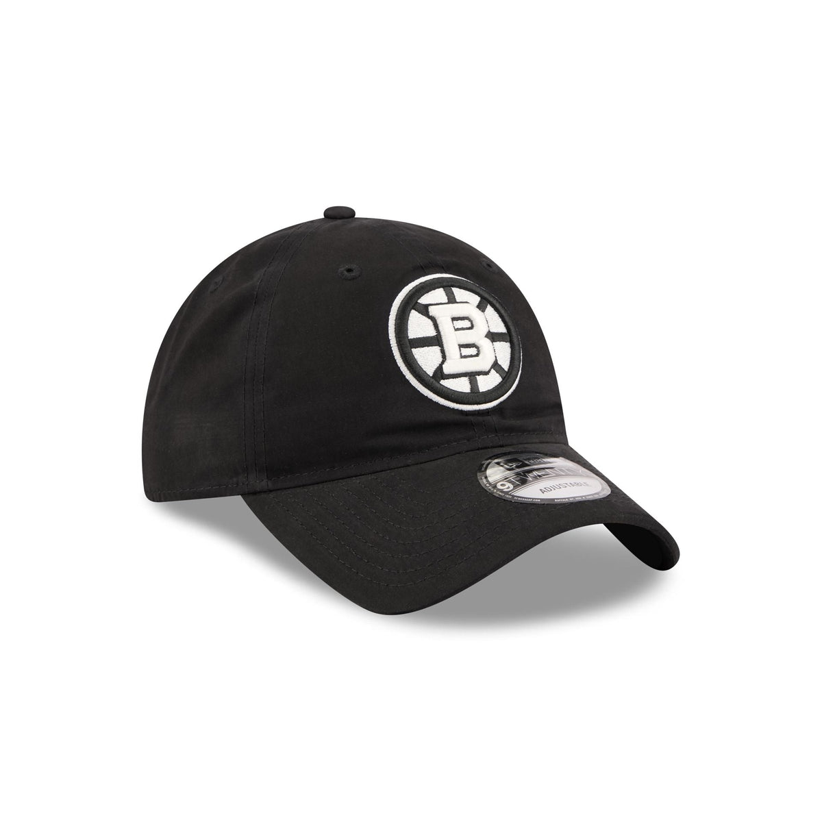 Boston Bruins Nylon Black 9TWENTY Adjustable Hat