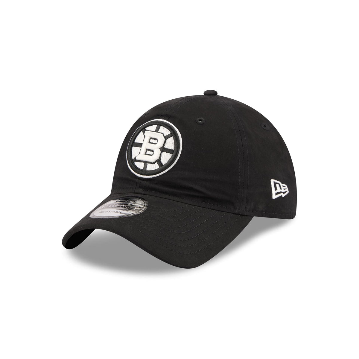 Boston Bruins Nylon Black 9TWENTY Adjustable Hat