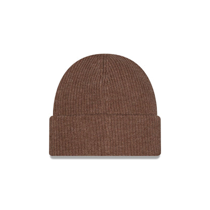 New York Knicks Woolen Tan Short Cuff Knit Beanie Hat
