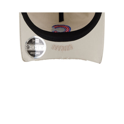 Chicago Cubs Stone 9FORTY A-Frame Unstructured Cut-Off Visor Snapback Hat