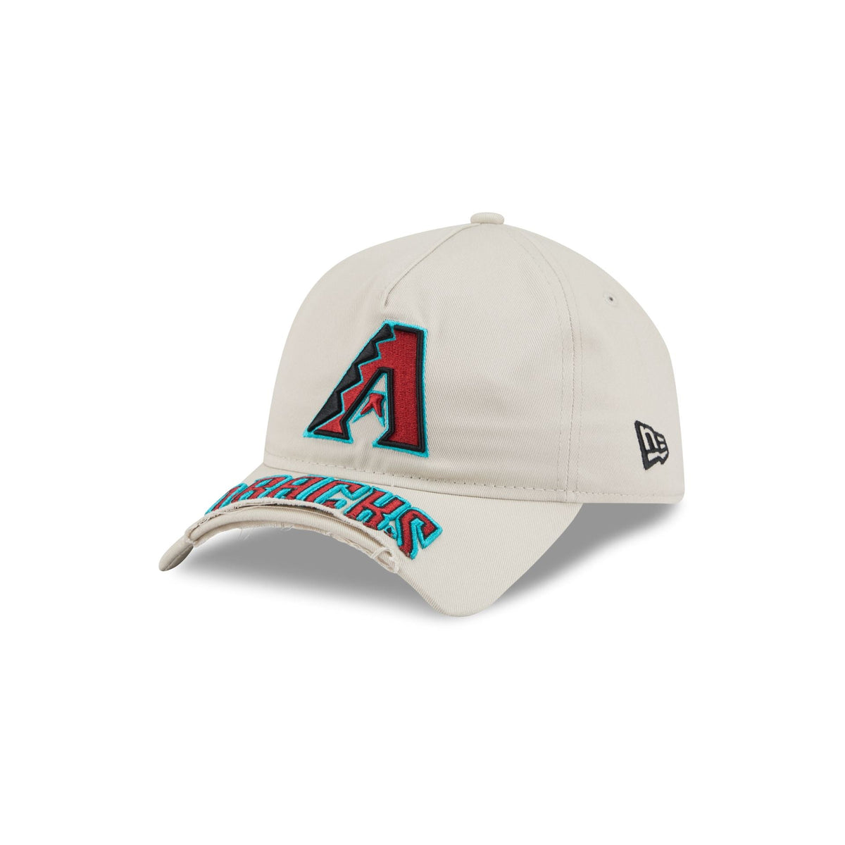 Arizona Diamondbacks Stone 9FORTY A-Frame Unstructured Cut-Off Visor Snapback Hat