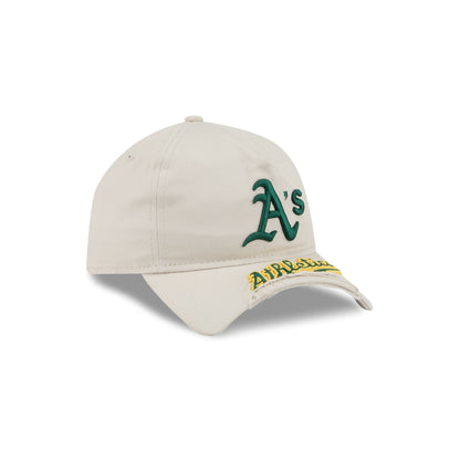 Athletics Stone 9FORTY A-Frame Unstructured Cut-Off Visor Snapback Hat