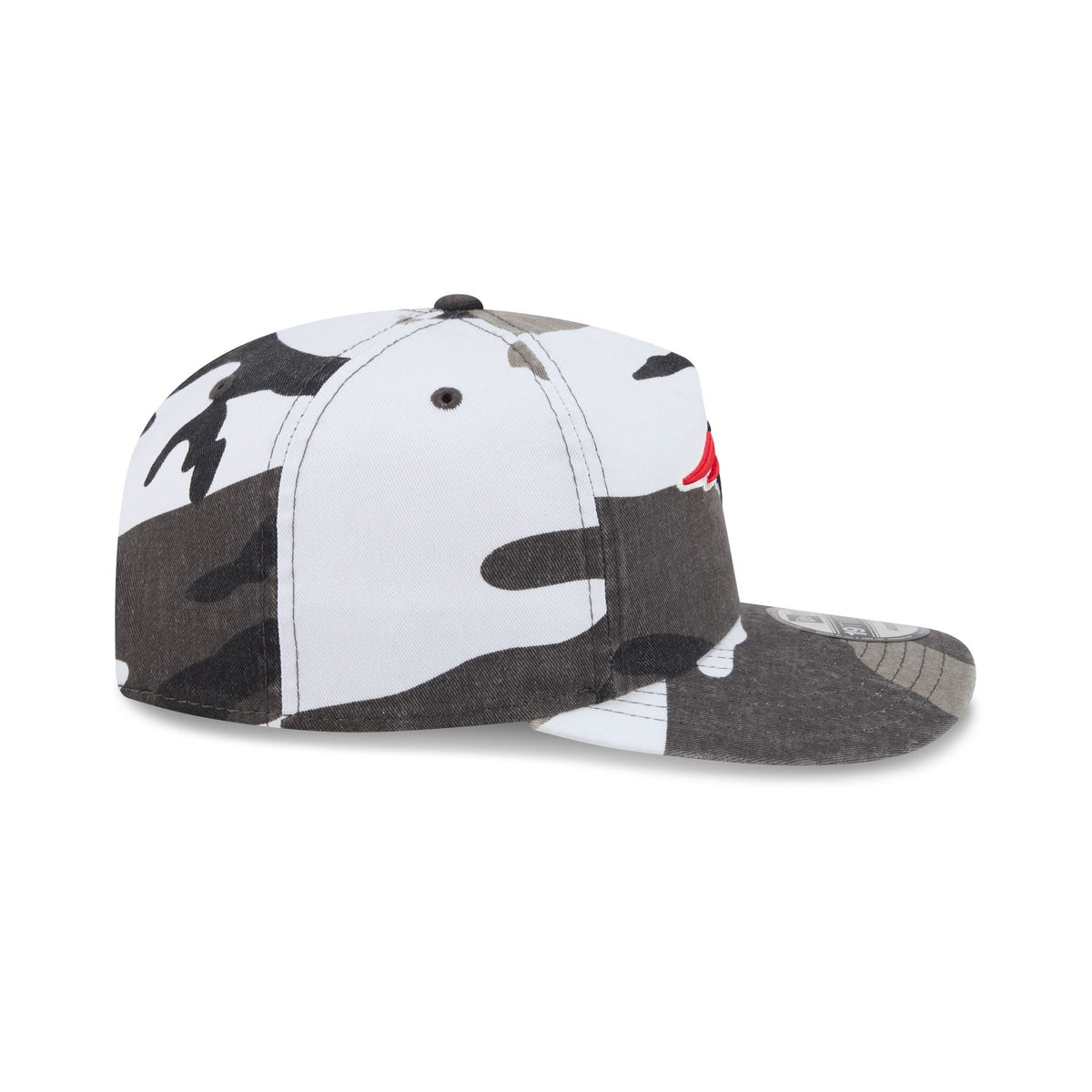 New England Patriots Washed Nylon Camo 19TWENTY Adjustable Hat