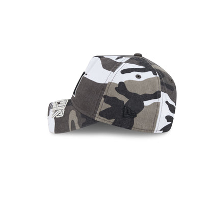 Arizona Diamondbacks Washed Camo 9FORTY A-Frame Unstructured Cut-Off Visor Snapback Hat