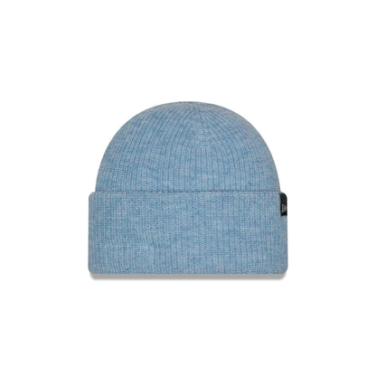 New Era Cap Woolen Blue Short Cuff Knit Beanie Hat