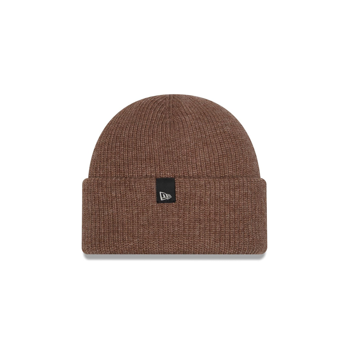 New Era Cap Woolen Tan Short Cuff Knit Beanie Hat