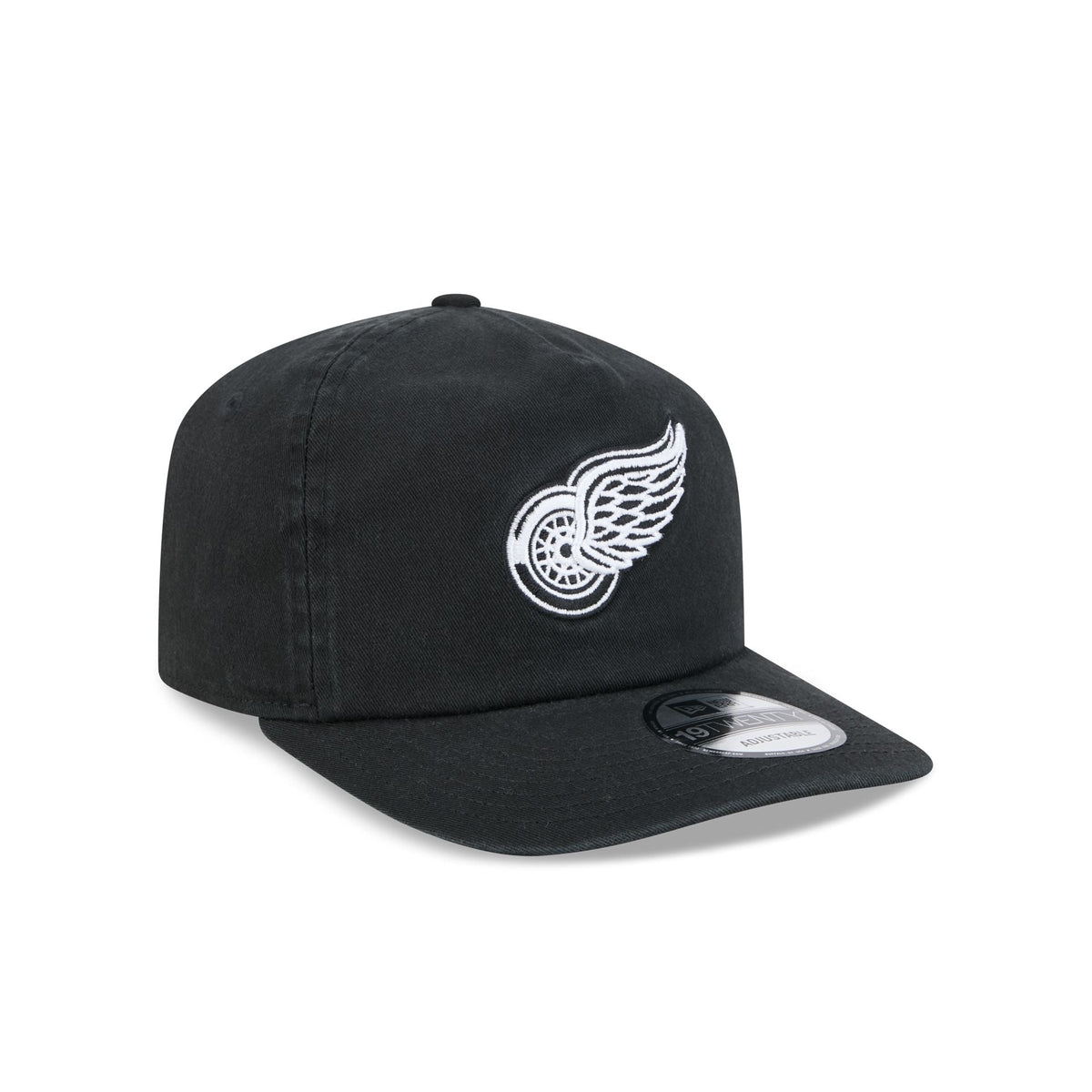 Detroit Red Wings Black 19TWENTY Snapback Hat