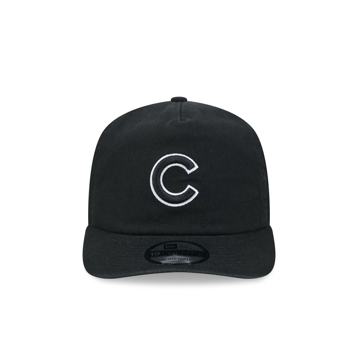 Chicago Cubs Black 19TWENTY Snapback Hat