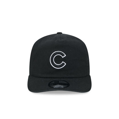 Chicago Cubs Black 19TWENTY Snapback Hat
