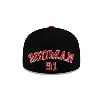 Chicago Bulls Hardwood Classics Dennis Rodman 59FIFTY Fitted Hat