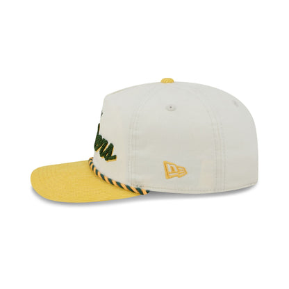 Green Bay Packers Retro Pack Script Rope 19TWENTY Snapback Hat
